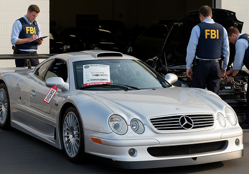 FBI یک مرسدس CLK-GTR رودستر فوقالعاده کمیاب مدل ۲۰۰۲ به ارزش ۱۳ میلیون دلار رو که به رایان ودینگ وصله، توقیف کرد! FBI یک مرسدس CLK-GTR رودستر فوقالعاده کمیاب مدل ۲۰۰۲ به ارزش ۱۳ میلیون دلار رو که به رایان ودینگ وصله، توقیف کرد!